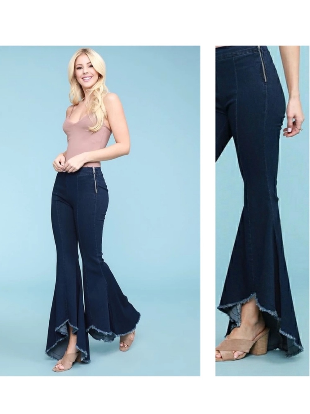 Judy Blue Aria Wave Super Flare Denim Stretch Jeans